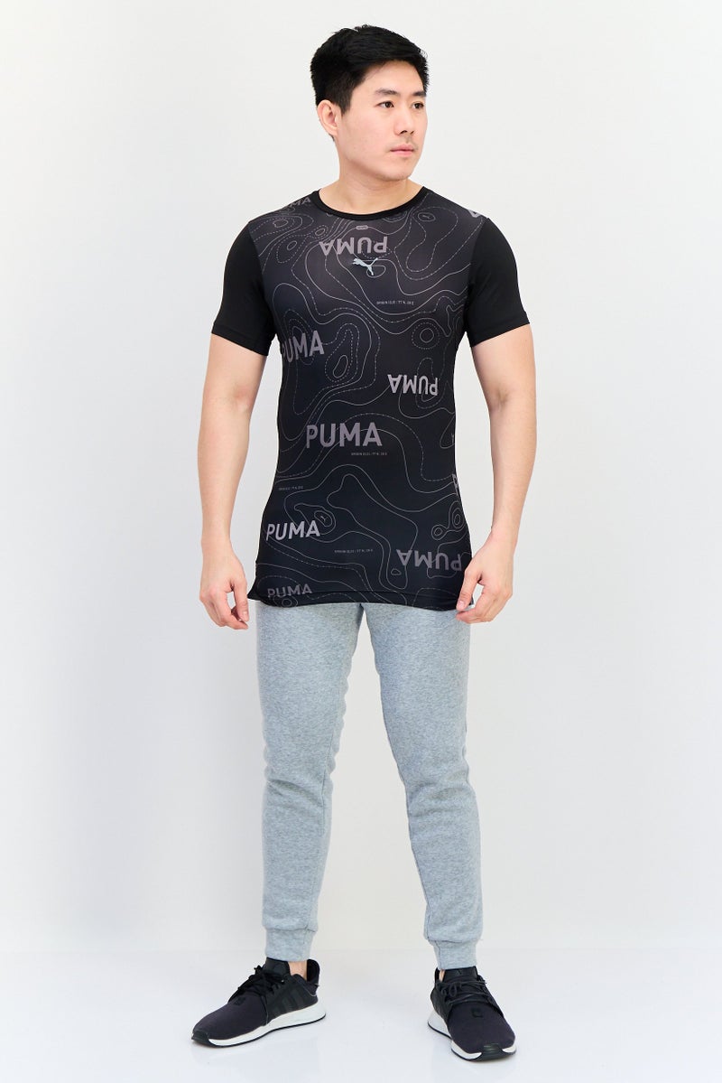 PUMA Men Sportswear Fit Short Sleeve Training T-Shirt, Multicolor - Image 4