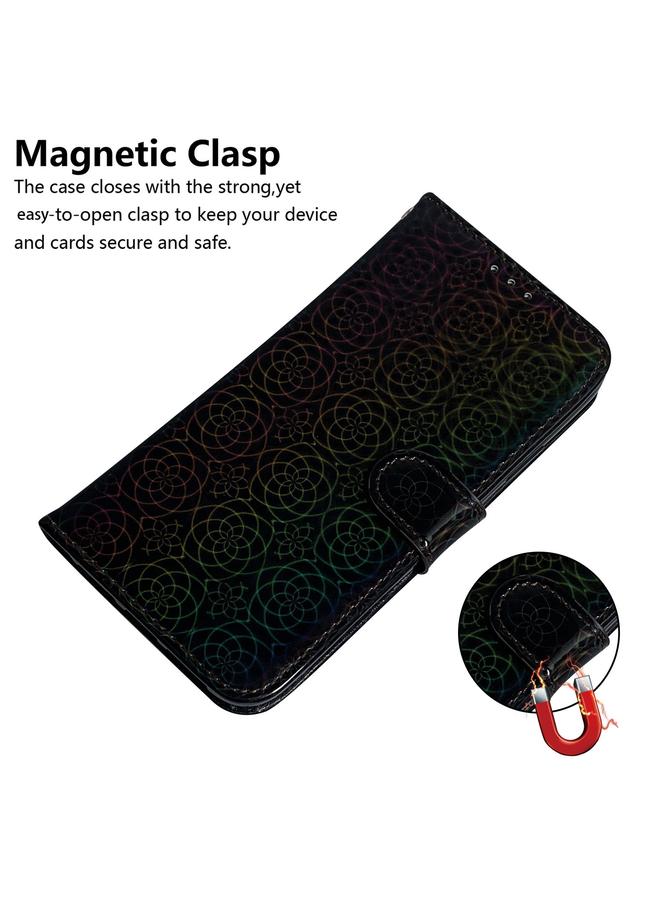S-TOP Case For Nokia C21 Colorful Magnetic Buckle Leather Phone Case - Image 4
