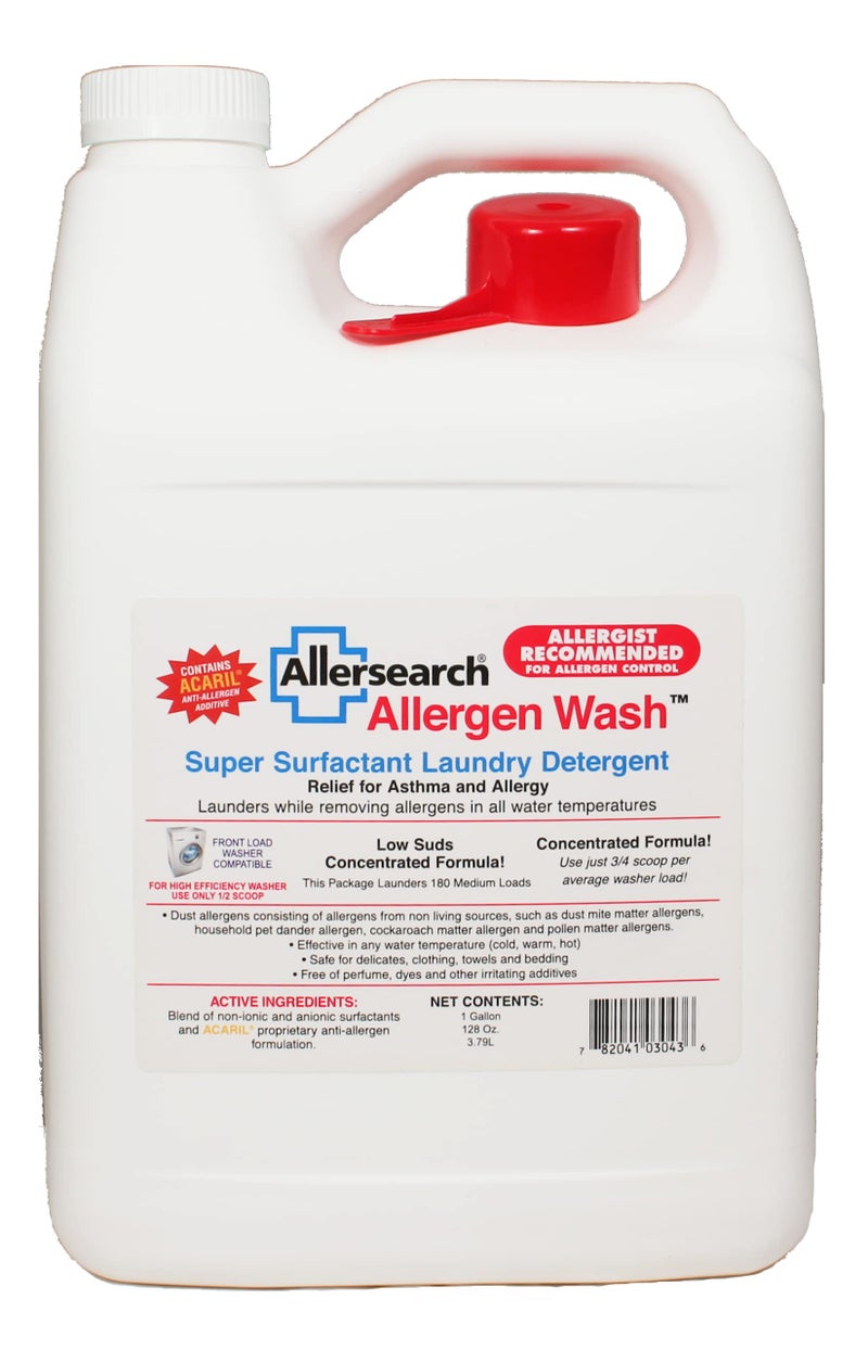 Allersearch Allergen Wash Laundry Detergent 128 oz - Image 3