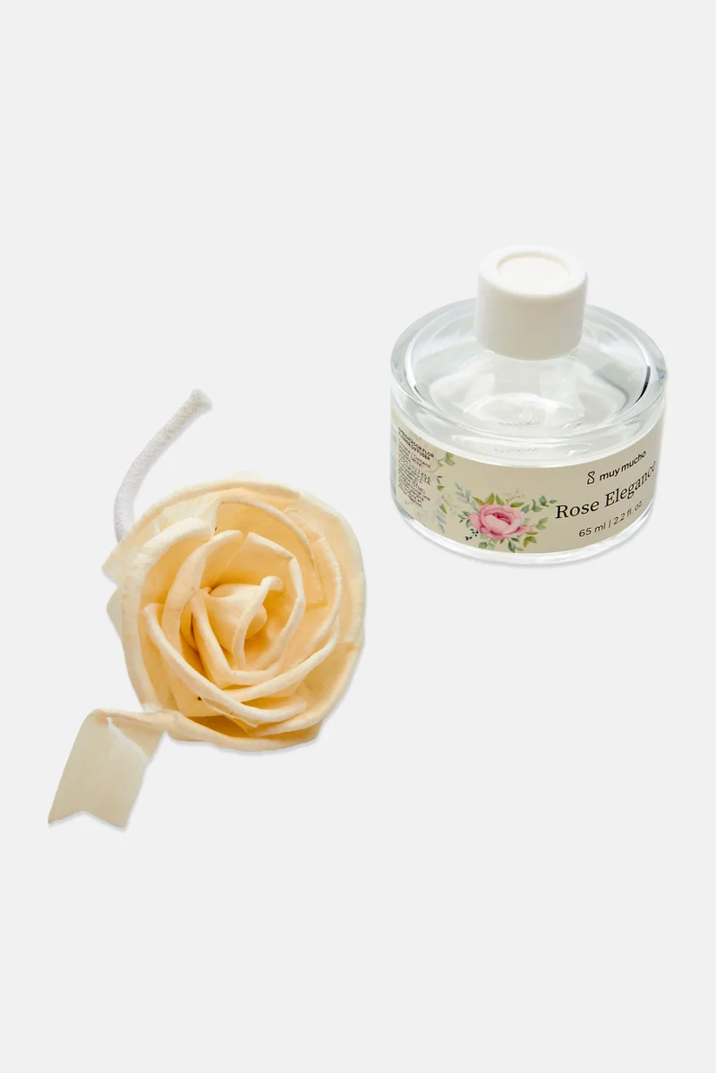 Muy Mucho Rose Elegance  Reed Diffuser, Pink
