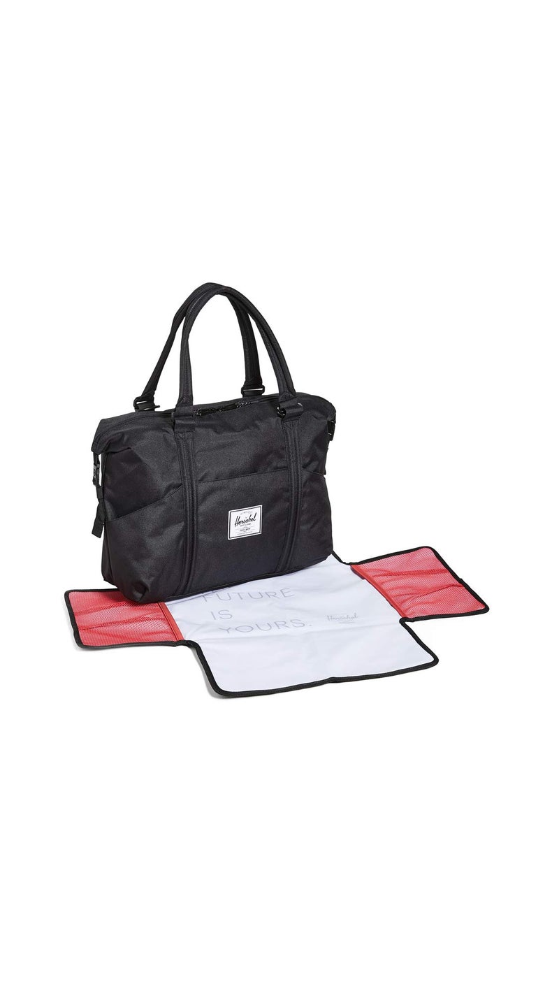 Herschel حقيبة هيرشل ستراند دفل لحفاضات الأطفال، سوداء، مقاس واحد - Image 4