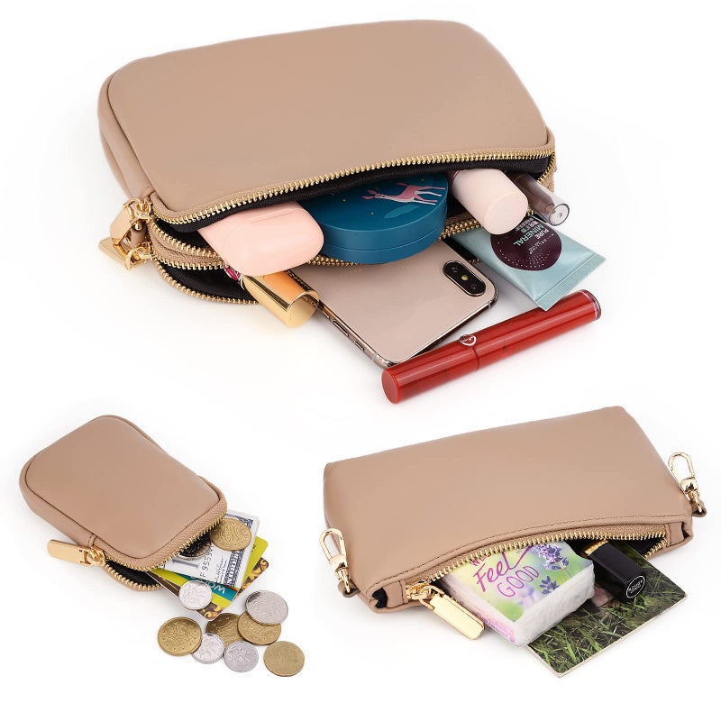 UTO Small Crossbody Bags for Women 3 in 1 Trendy Belt Purse Fashion Designer Mini Cute Sling Fanny Chest Pack - Image 3