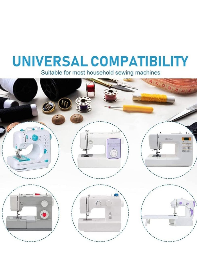 Universal Sewing Machine Needles Set - 60 Heavy Duty Ballpoint Needles for Denim, Leather, and Jersey - Essential Sewing Accessories for All Machines  - Image 4