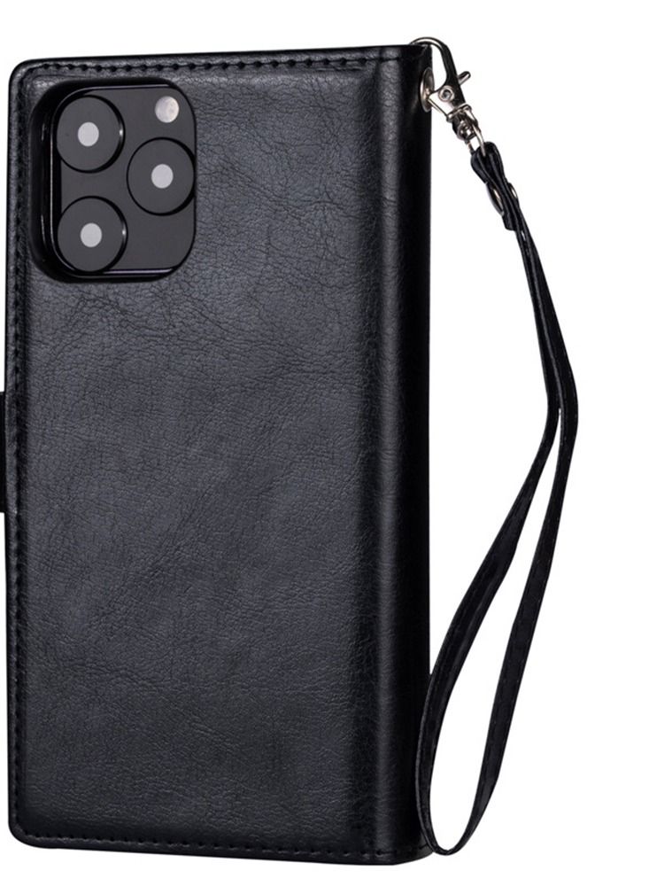 Loquat Suitable For IPhone Card Slot Wallet  Leather Case - Image 1