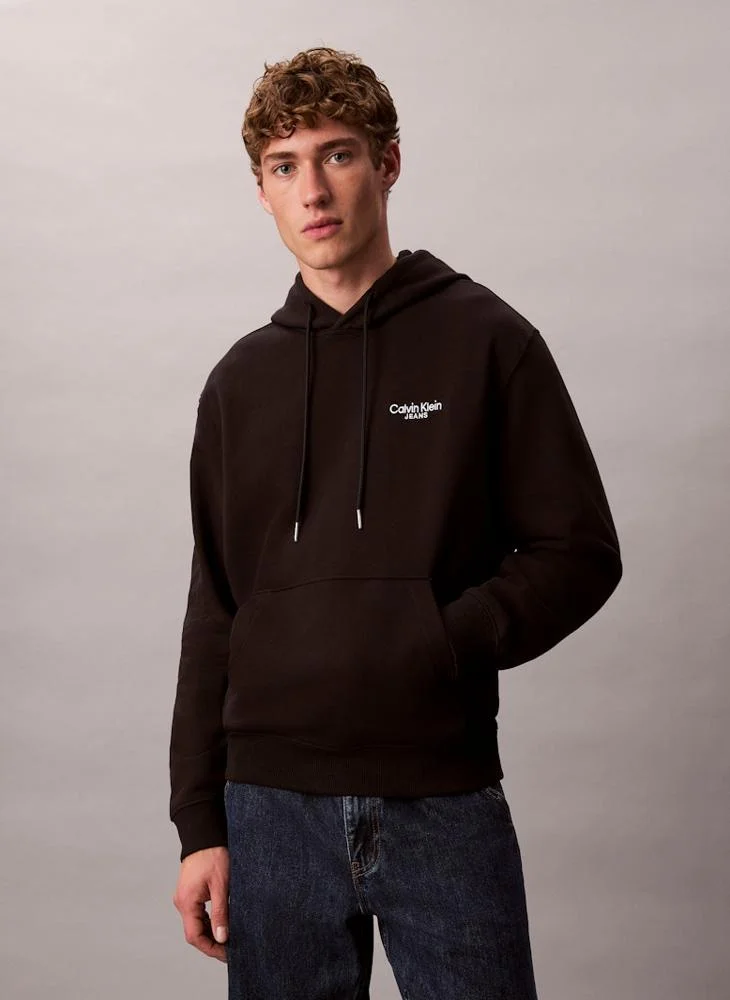 Calvin Klein Jeans Logo Back Print Hoodie