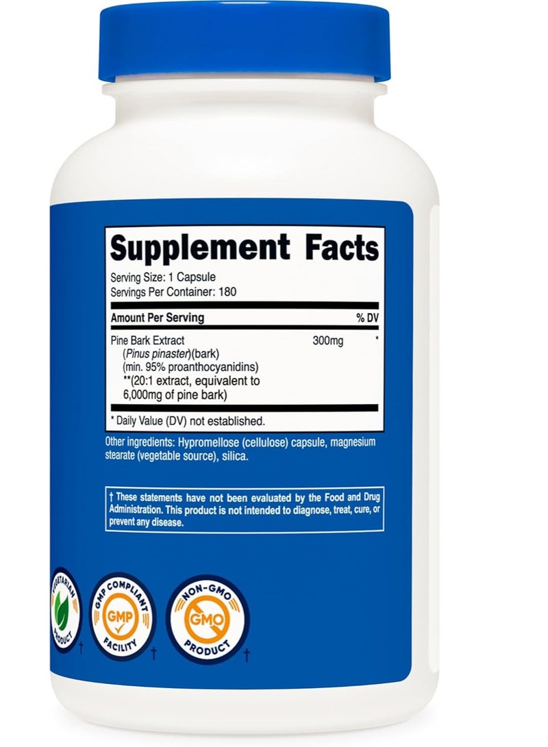 مستخلص لحاء الصنوبر 6000 ملغ 180 كبسولة تكفي لمدة 6 أشهر - Image 2