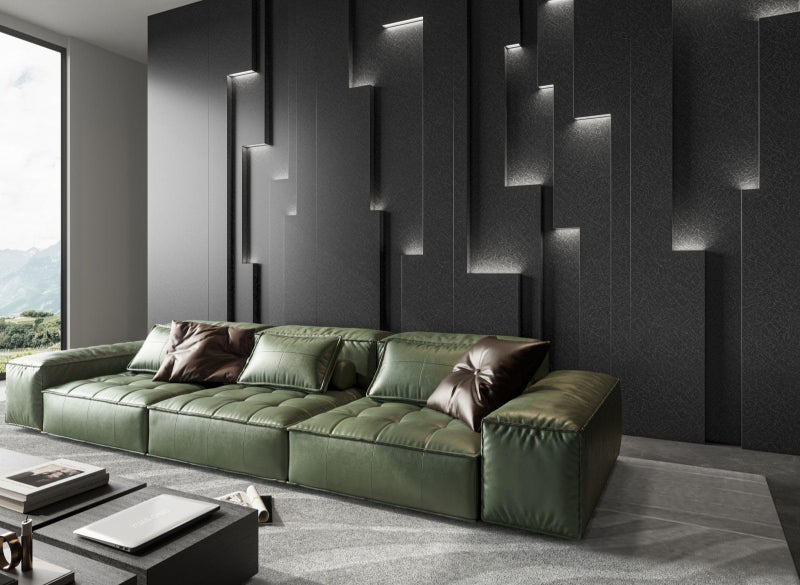 Abyssaly Black Silk Wallpaper Peel and Stick Embossed Self Adhesive Black Contact Paper Removable Kitchen Vinyl Textured Wall Paper Cabinet Furniture Shelf Liner 15.7" x 787.4" - Image 4
