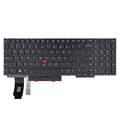 SUNMALL Replacement Keyboard Compatible with Lenovo IBM Thinkpad E15 2019 Gen 1 20RD 20RE, E15 2020 Gen 2, E15 2021 Gen 3 Thinkpad E15 2022 Gen 4, with Pointer and Backlight - Image 2