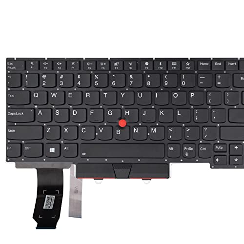 SUNMALL Replacement Keyboard Compatible with Lenovo IBM Thinkpad E15 2019 Gen 1 20RD 20RE, E15 2020 Gen 2, E15 2021 Gen 3 Thinkpad E15 2022 Gen 4, with Pointer and Backlight - Image 4