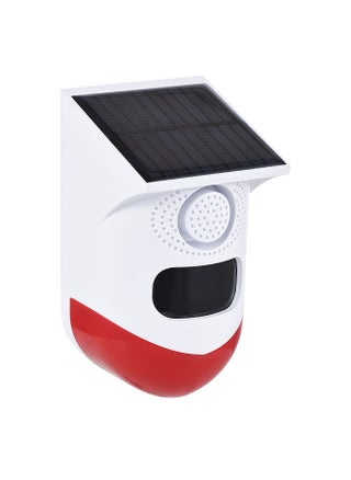 Solar Motion Sensor Alarm Outdoor Solar Alarm 120dB Loud Siren LED Strobe Lights Sound Security Alarm Adjustable Sensing Distance IP65 Waterproof Motion Detector Alarm Siren Rechargeable - pzsku/ZFF2CF6D509E3196CF974Z/45/_/1689595051/2b9aa181-85ae-47fb-b076-cb1421f88eff