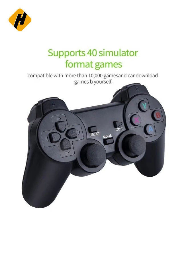 HuHa Classic M8 Game Stick 4K Game Console with Two 2.4G Wireless Gamepads Dual Players HDMI Output Built in 3500 Classic Games Compatible with Android TV/PC/Laptop/Projector  - Image 5