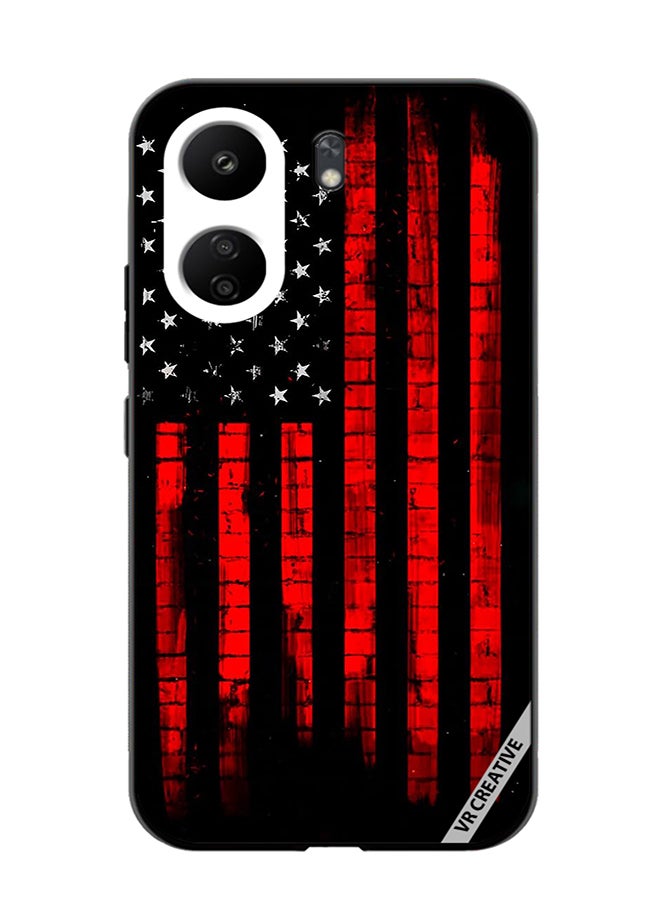 VR CREATIVE Protective Case Cover For Xiaomi Redmi 13C Harley Davidson Design Multicolour - Image 1