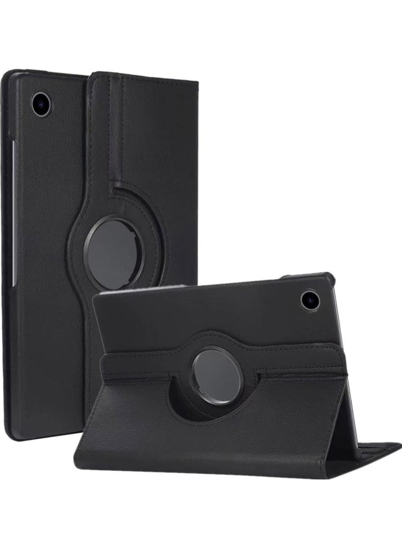 Case Compatible with Huawei MatePad SE Case 10.4 inch 2022 Released Multifunctional Leather Cover Swivel Unique Stand Anti-Fall Auto Sleep/Wake (black) - Image 1