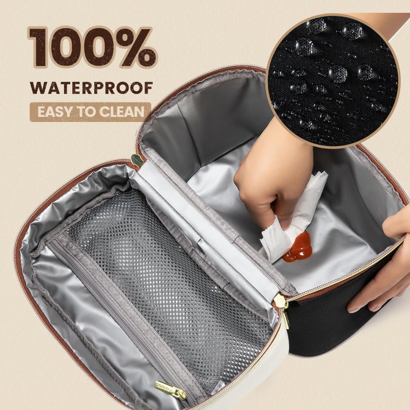 LOVEVOOK Insulated Lunch Bag for Women,Adult Lunch Box for Women,Leakproof Cooler Bag for Office Picnic Hiking Beach,Lunch Tote Bag with Adjustable Shoulder Strap - Image 5