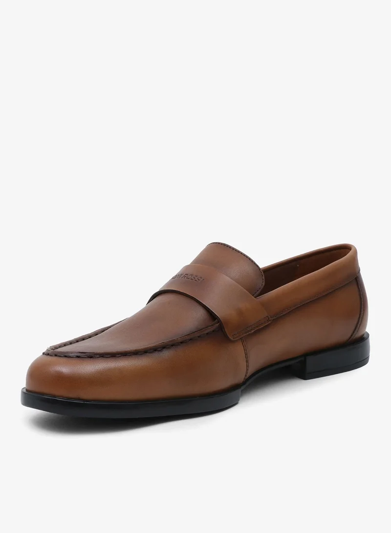 توني روسي حذاء رجالي جلد كاجوال بأزرار