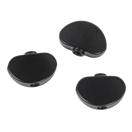 BQLZR 6pcs Guitar Tuner Buttons Full Size Buttons Alloy Machine Heads,Hole Diameter 4mm,Metal Guitar Tuning Buttons For Acoustic Guitar Line Up and Push on to Install - Image 2