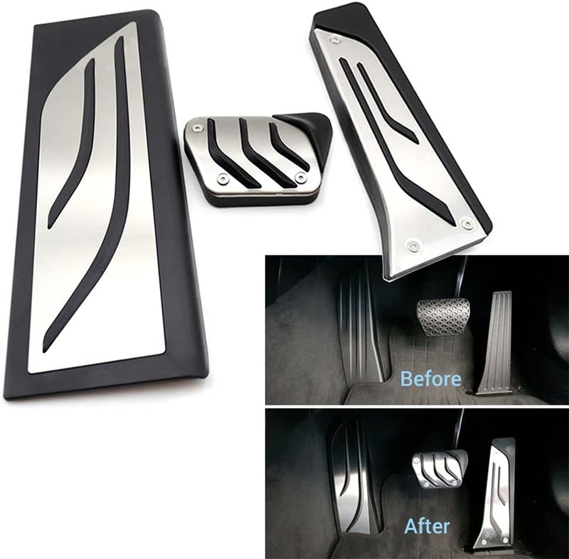 Wivplex 3-Piece Car Foot Pedal Set for BMW - Image 5