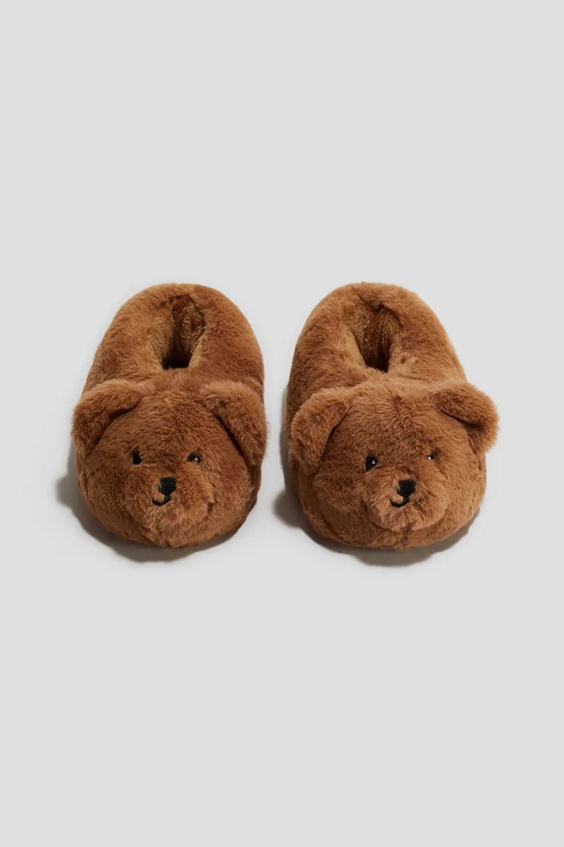 H&M Teddy bear slippers