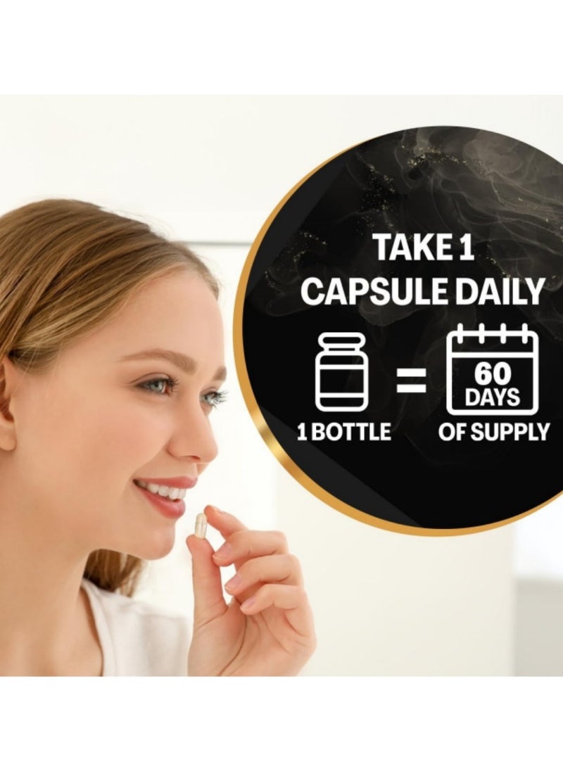 Shilajit RX - 9000MG Pure Himalayan Shilajit, 2000MG Ashwagandha Energy Booster, 1000MG Rhodiola Rosea, 1500MG Panax Ginseng, 500MG Turmeric, 500MG Ginkgo, 250MG Stinging Nettle（Packaging may vary） - Image 1