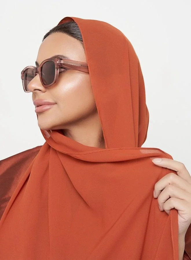 30 سندايز نظارات شمسية نسائية كانيون  صندايز مربعة بحماية  وردي وبني