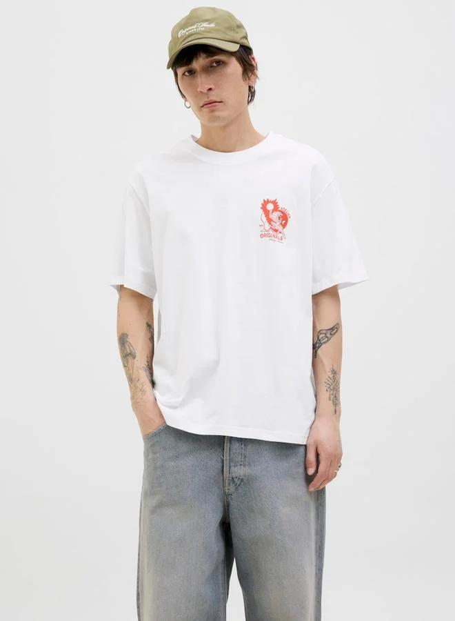 JACK & JONES Jack & Jones Jorbellagio Collage Short Sleeve Crew Neck T-Shirt