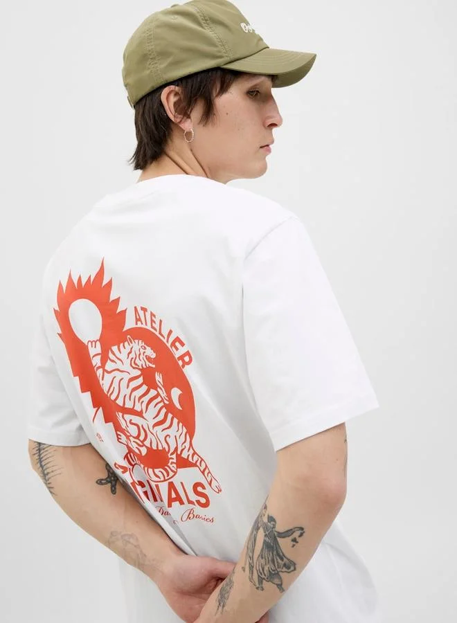 JACK & JONES Jack & Jones Jorbellagio Collage Short Sleeve Crew Neck T-Shirt