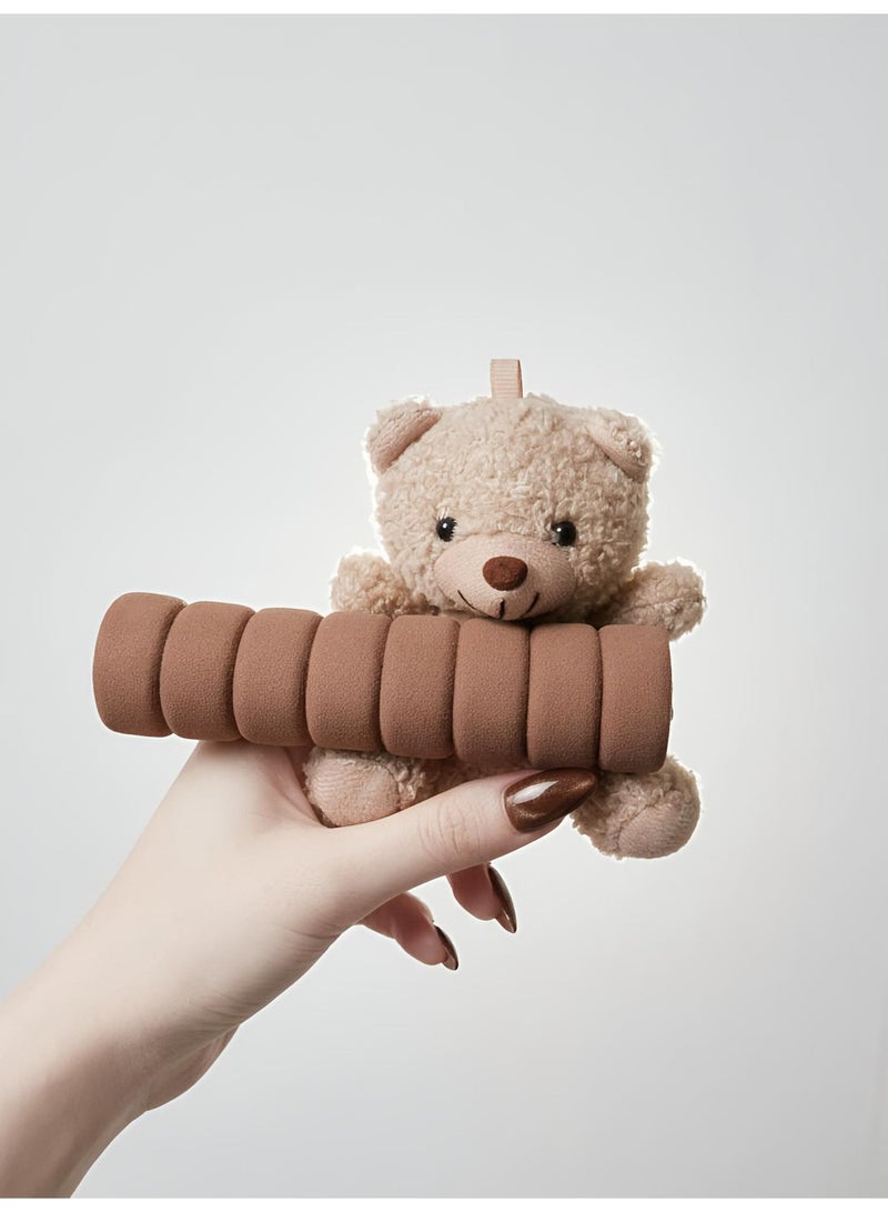 Cute Teddy Bear Door Handle Cover - Soft Plush Room Decor - Image 4