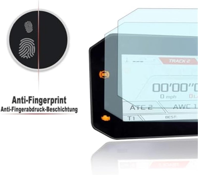 Wivplex Motorcycle Screen Protector for Aprilia Models - Image 2