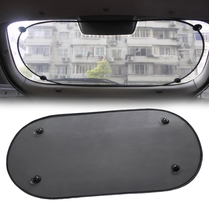 PKRFCJ Rear Window Sun ShadeCar Window Shade for BabyMeshUv ProtectionQuick Installation with Suction CupUniversal Car Accessories Suitable for Most Models 40x20 Inches - Image 3