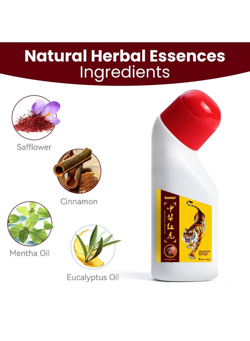 Sumifun Shoulder Pain Relief Liquid, Relieves Muscle and Joint Pain 50ml - Image 5