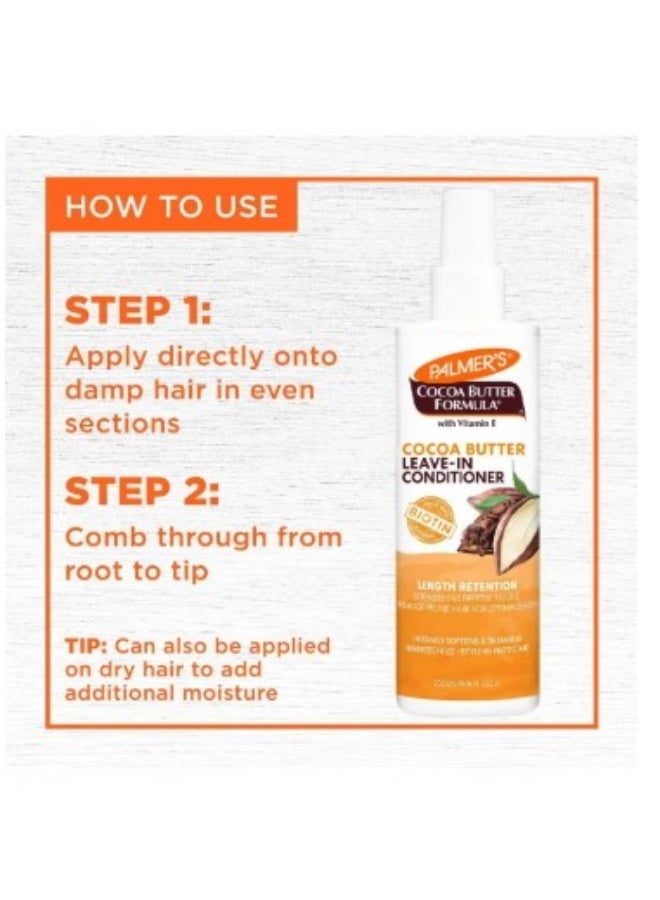 PALMER'S Cocoa Butter Formula Leave In Conditioner 250 ml - Image 3
