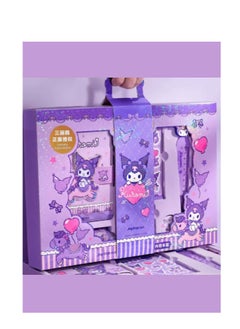 Sanrio Kuromi Cartoon Character Notebook and Pen School Supplies Set  - Image 1