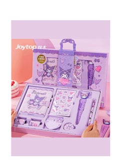 Sanrio Kuromi Cartoon Character Notebook and Pen School Supplies Set  - Image 2