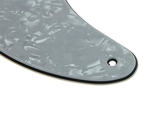 KAISH 13 Hole P Bass Style Pickguard PB Scratch Plate Bass Pickguard for USA/Mexico Precision P Bass White Pearl - Image 4