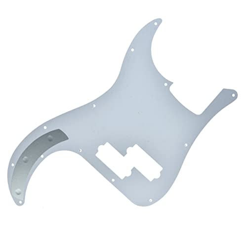 KAISH 13 Hole P Bass Style Pickguard PB Scratch Plate Bass Pickguard for USA/Mexico Precision P Bass White Pearl - Image 3