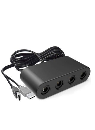 Gamecube Adapter for Nintendo Switch Gamecube Controller Adapter and WII U and PC, Super Smash Bros Gamecube Controller Adapter. Support Turbo and Vibration Features with 180cm Long Cable - pzsku/ZFF2E4F3888C2DFDA6045Z/45/_/1729148437/3d048ee8-40d8-48ca-a359-2d40e09288bb