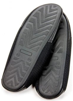 Sin@rasta Luxury Practical Six Silicone Orthopedic Hajj Umrah Tawaf Booties Black 39-40 No  - Image 3