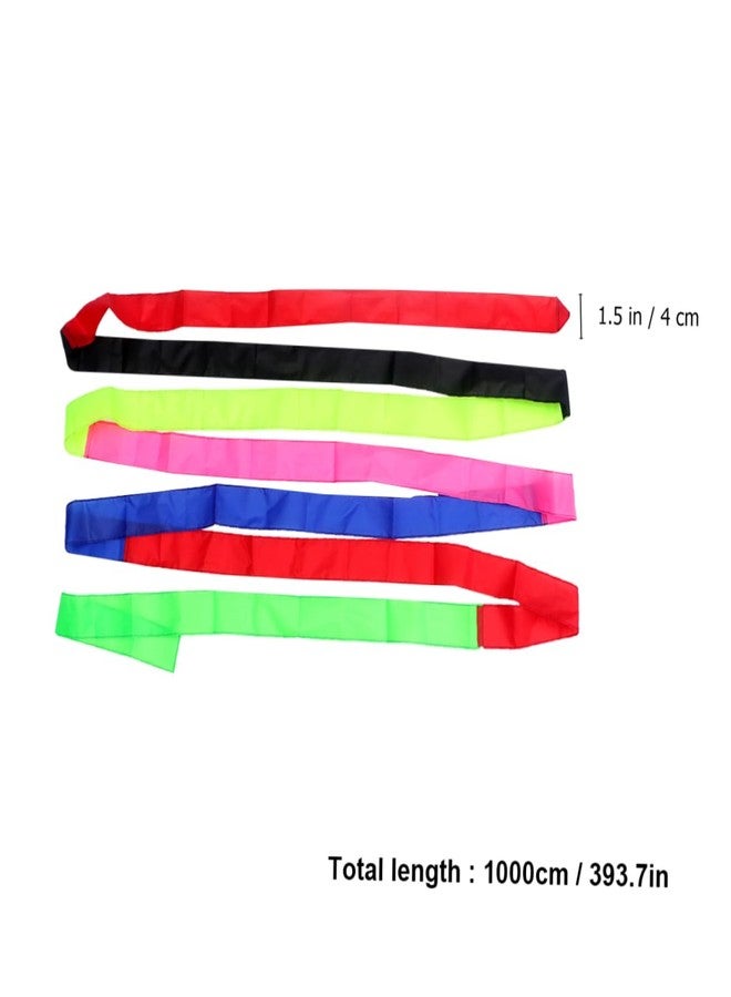 SAFIGLE 2Pcs Kite Flat Ribbon Tail Streamer 32Ft Long for Outdoor Kite Flying Accessories Floating Turning Tail for Stable Flight and Decoration - Image 2