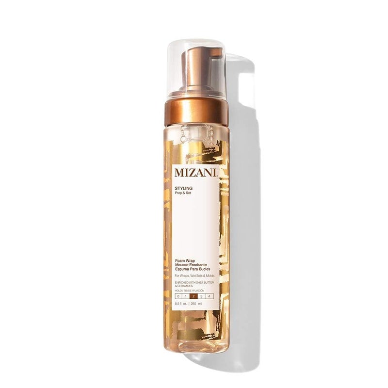 Mizani موس تصفيف الشعر المجعد من ميزاني - موس مرطب مضاد للتجاعيد مع زبدة الشيا، ناعم ولامع، غير دهني، خالي من السيليكون، خالي من الكحول المجفف - Image 1