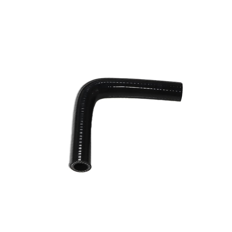 I33T Automotive Silicone TubingID 5816mm90 Degree Elbow 47 120 mm leg lengthUniversal 3Ply High Performance Coupler Silicone Hose for TurboIntercoolerIntake Piping Black 5816mm - Image 2