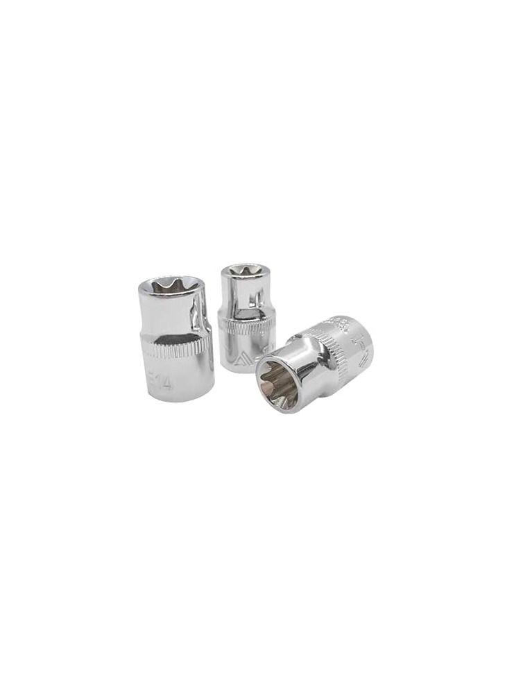 A-1 Square Bit 1/2" Star Hollow Out E10 Female 