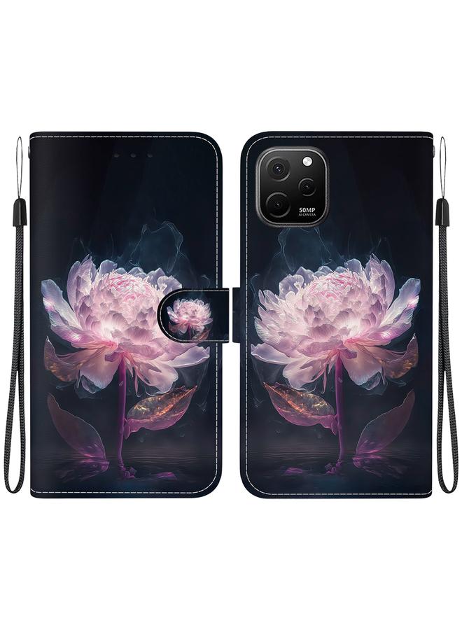 S-TOP Case For Huawei nova Y61 / Enjoy 50z Crystal Texture Colored Drawing Leather Phone Case - Image 1
