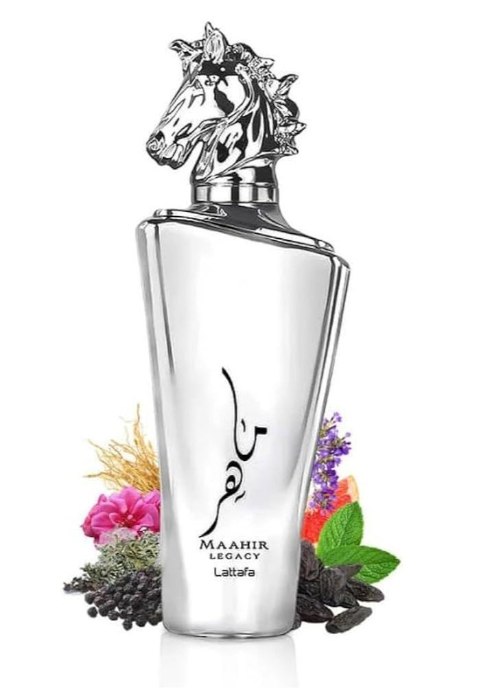 لطافة عطر ماهر ليجاسي أو دو برفيوم من لطافة للرجال - 100 مل  - Image 3