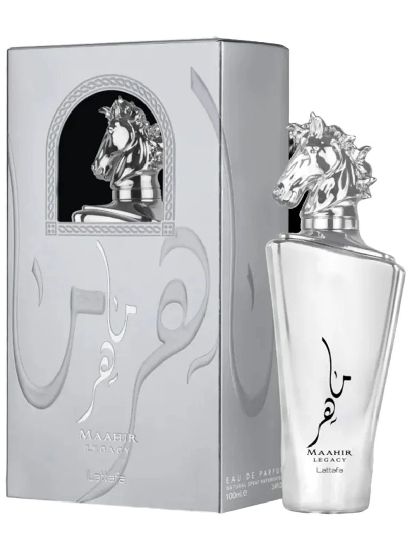 لطافة عطر ماهر ليجاسي أو دو برفيوم من لطافة للرجال - 100 مل  - Image 1