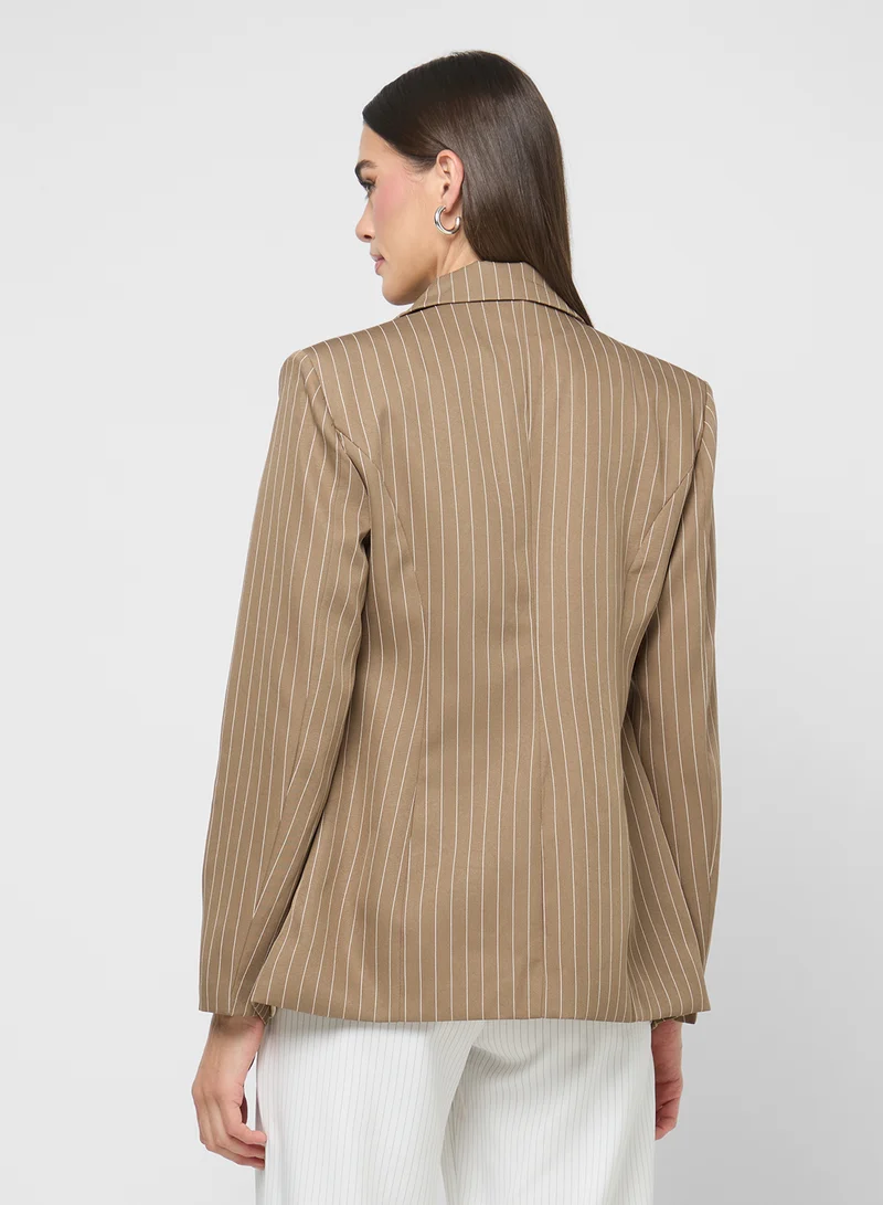 ELLA Striped Blazer