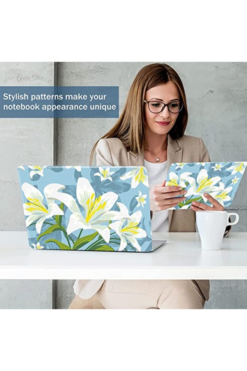 AORTDES 15 15.4 15.6 Inches Laptop Skin Sticker Decal Universal Netbook Skin Sticker Reusable Notebook Art Decal Protector Cover Decal by AORTDES (Lily) - Image 5