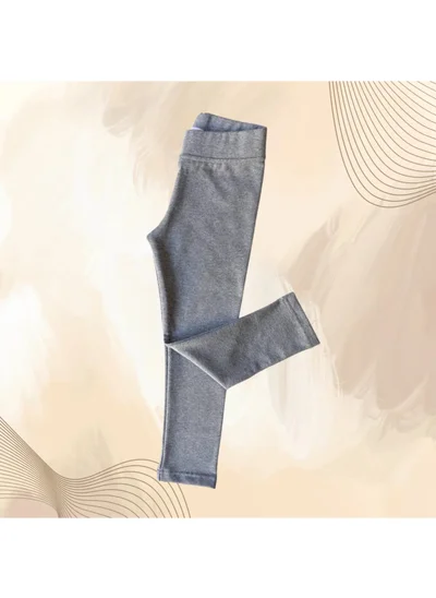 Nice Kids 2 Thread Lycra Raised Tights Gray