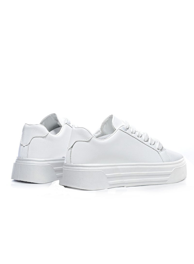 Desert Chic And Comfy , Women's Flat Sneakers - Image 3