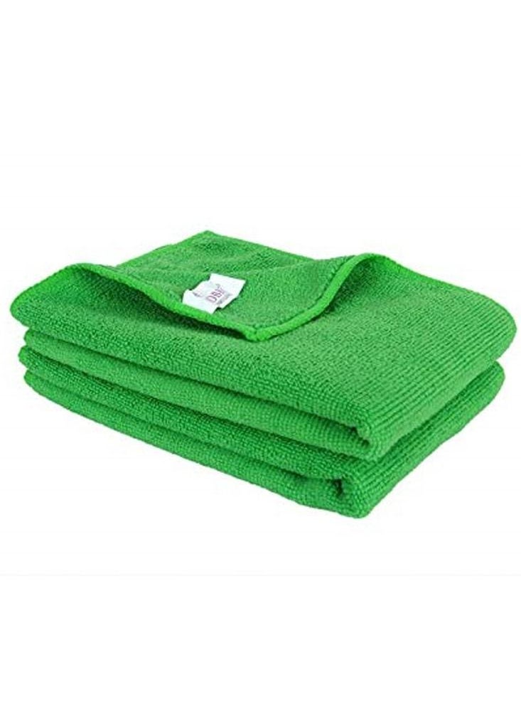 Royal Home - 500GSM Microfiber Towels | 30 x 60 cm 4 pieces | GREEN - Image 1