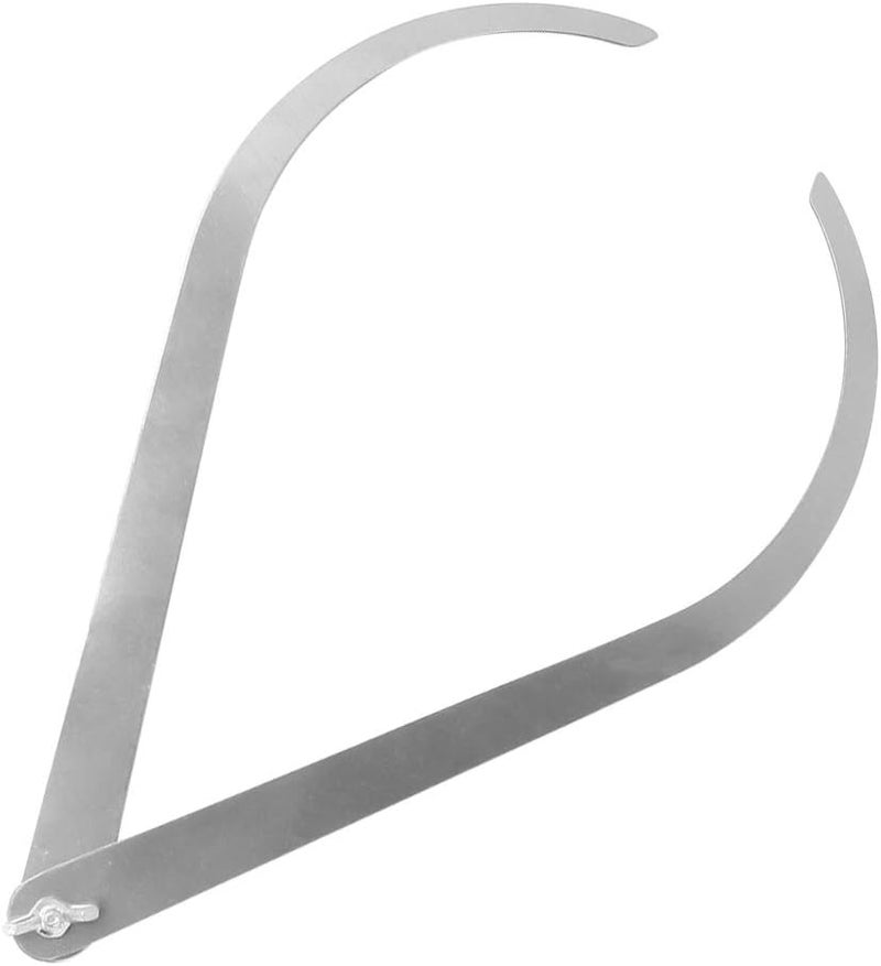 klarako Caliper Tool, Stainless Steel Caliper Clay Tools Spring Caliper, Woodworking Caliper for Paint Foam Crafts for Clay Wood Models - Image 2